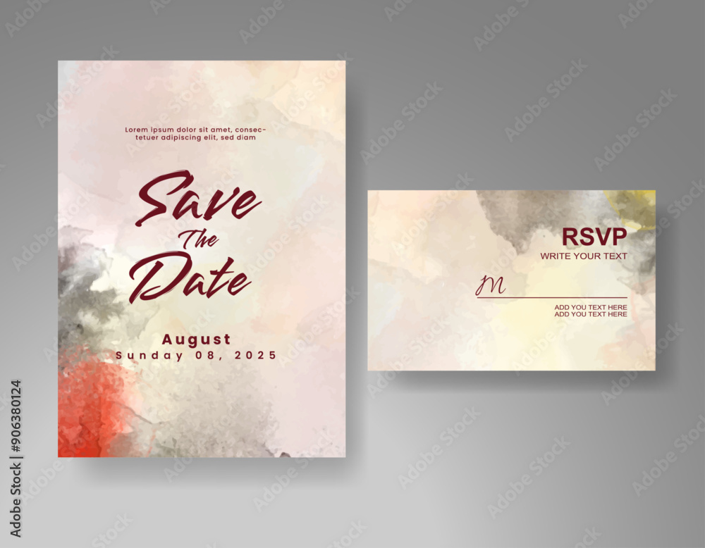 Wedding Abstract Background Invitation Art Template Wedding Abstract Background Invitation Art Template