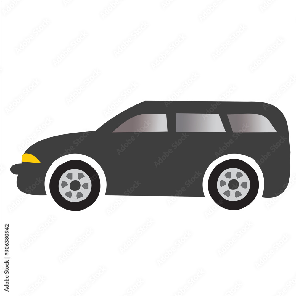 Black big offroad suv car design Black big offroad suv car design
