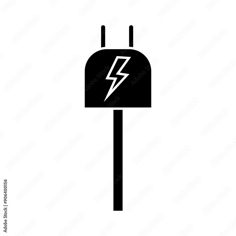 Electricity plug icon vector set. Charger illustration sign collection. Electricity symbol or logo. Electricity plug icon vector set. Charger illustration sign collection. Electricity symbol or logo.