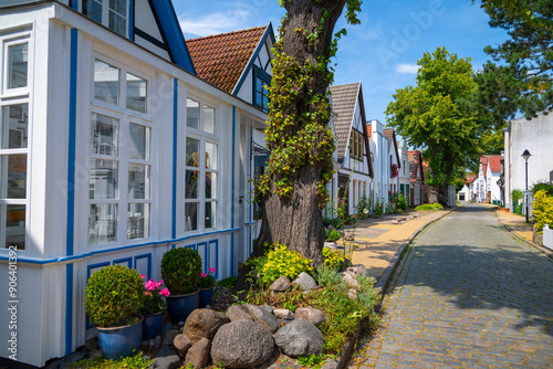 Alexandrinenstraße in Warnemünde, Rostock, Mecklenburg-Vorpommer, Deutschland