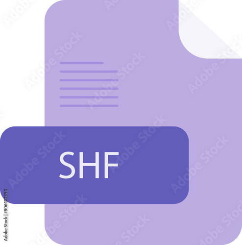 SHF file extension rounded lines and shape