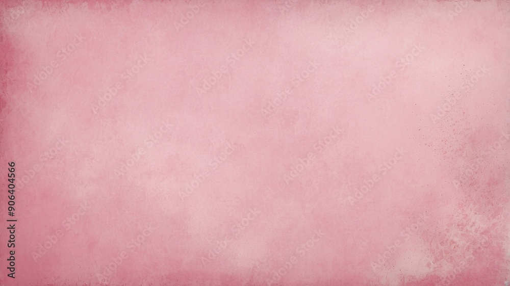 Fototapeta premium Bright pastel pink abstract textured erroded wall background. Grunge concrete texture wallpaper design. Blank dusty paper pattern light backdrop.