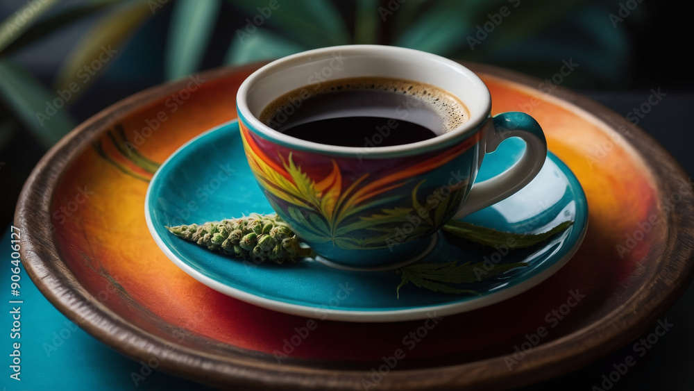 Coffee cup with with weed bud. Coffee Shop with weed bud wallpaper. Cannabis club wallpaper. Coffee cup with with weed bud. Coffee Shop with weed bud wallpaper. Cannabis club wallpaper.
