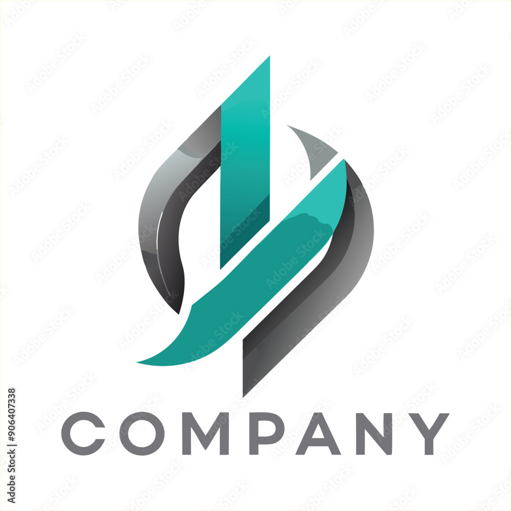 business logo for COMPANY with a polished modern design art vector business logo for COMPANY with a polished modern design art vector