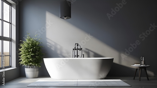 minimalist bathroom interior