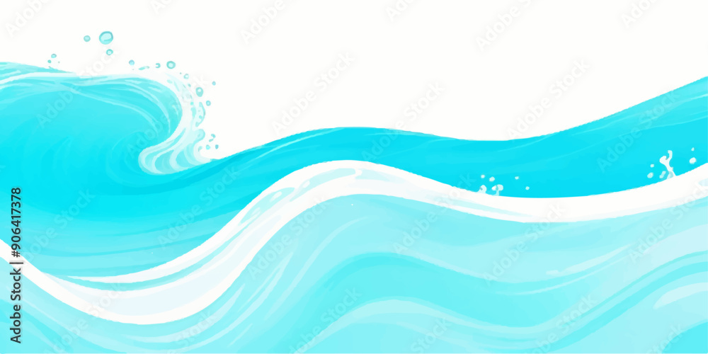 Transparent abstract soft blue and green abstract water color ocean wave texture background. Banner Graphic Resource as background for ocean wave and water wave abstract graphics Transparent abstract soft blue and green abstract water color ocean wave texture background. Banner Graphic Resource as background for ocean wave and water wave abstract graphics