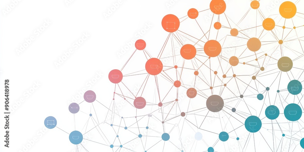 Vibrant Network of Digital Connections Vibrant Network of Digital Connections
