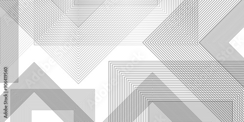 Abstract hipster line art background. Opart abstract background with diagonal lines. Stylish monochrome striped texture effect. Modern vector design element.
