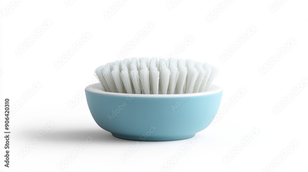 Dishwashing brush on a white background Dishwashing brush on a white background