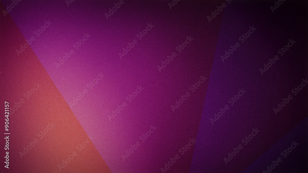 Deep red and purple gradient background with grainy texture and geometric shapes. Ideal for 4K wallpapers, banners, and digital backdrops, featuring vibrant red and purple hues
