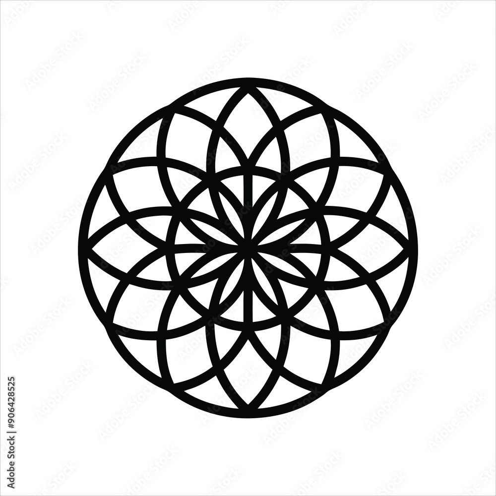 flower of life art vector flower of life art vector