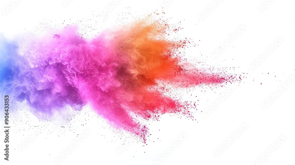 Abstract Colorful Powder Explosion Abstract Colorful Powder Explosion
