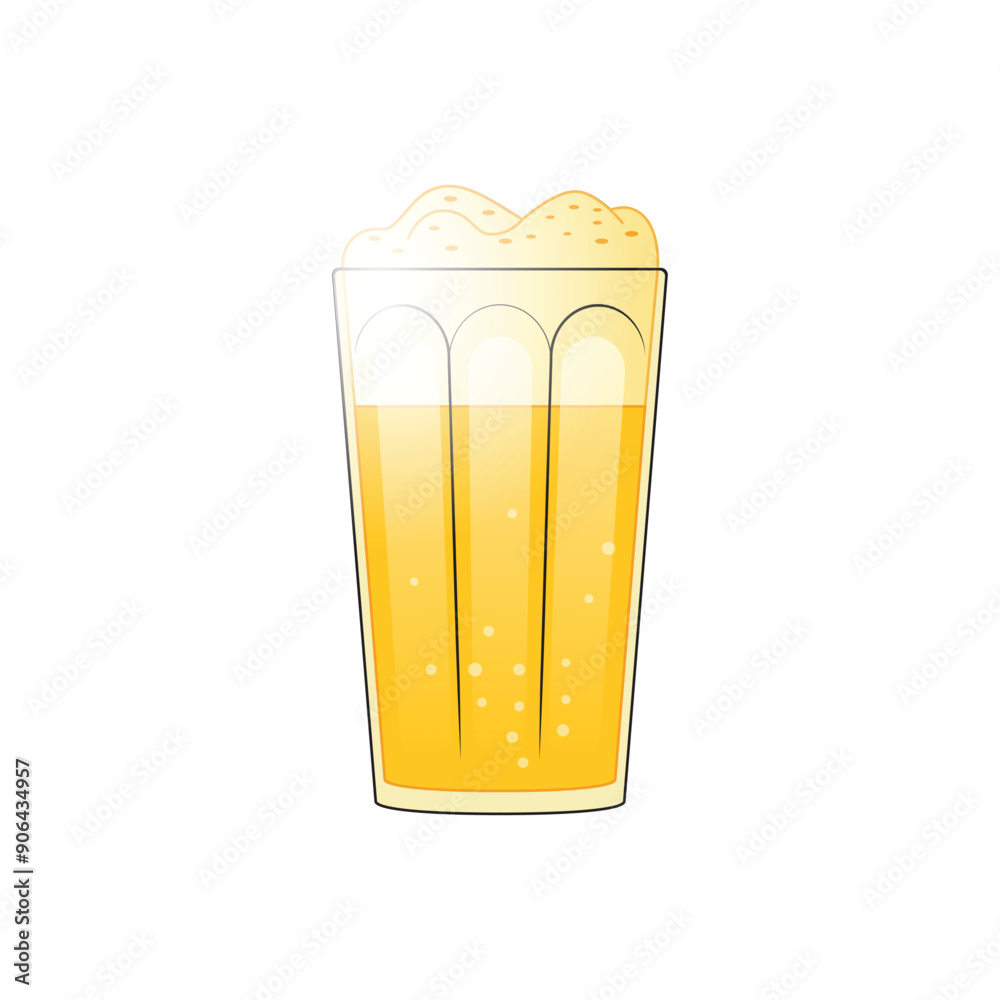 Cold beer icon in flat style. Alcohol drink vector illustration on isolated background. Alcohol glass sign business concept. Cold beer icon in flat style. Alcohol drink vector illustration on isolated background. Alcohol glass sign business concept.