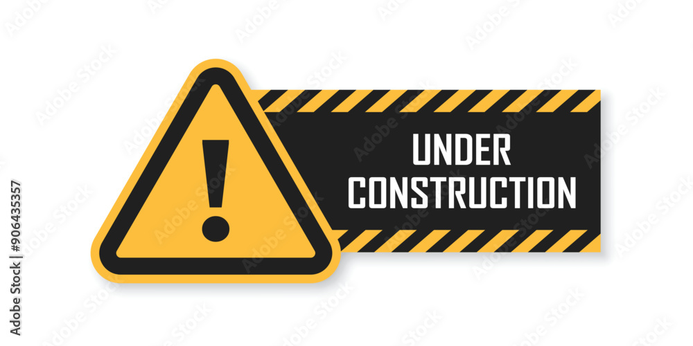 Caution, warning icon in flat style. Stop vector illustration on isolated background. Do not enter sign business concept. Caution, warning icon in flat style. Stop vector illustration on isolated background. Do not enter sign business concept.