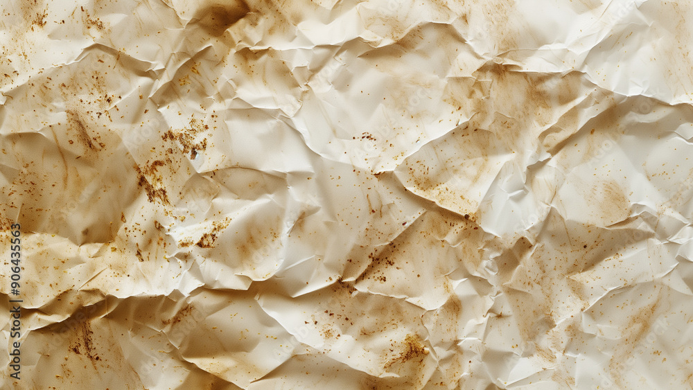 Textured Beige Paper with Grease Marks Textured Beige Paper with Grease Marks