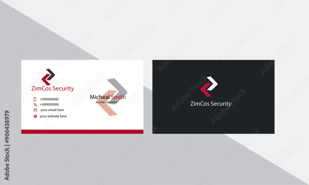 Modern Business Card Design and Template Modern Business Card Design and Template