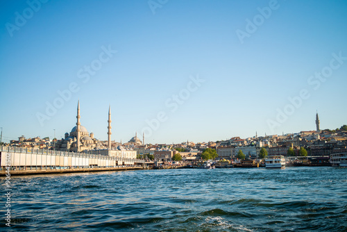 Istanbul's Timeless Beauty: Haliç View with Süleymaniye Mosque