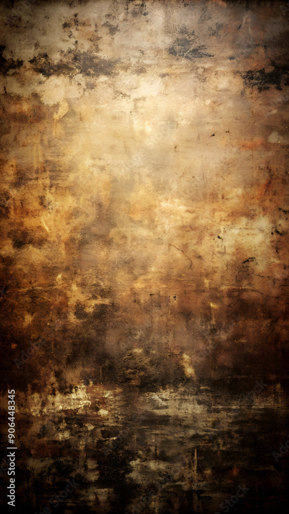 Fototapeta premium Vertical Rustic Abstract Brown Texture Background