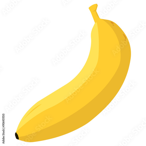 Banana fruit cartoon illustration