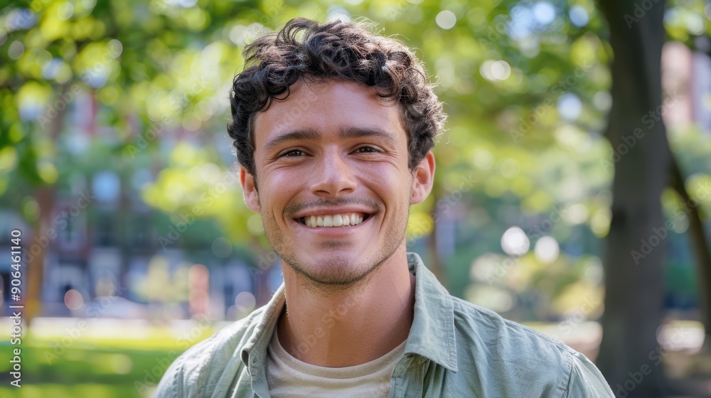 Portrait of smiling man Portrait of smiling man