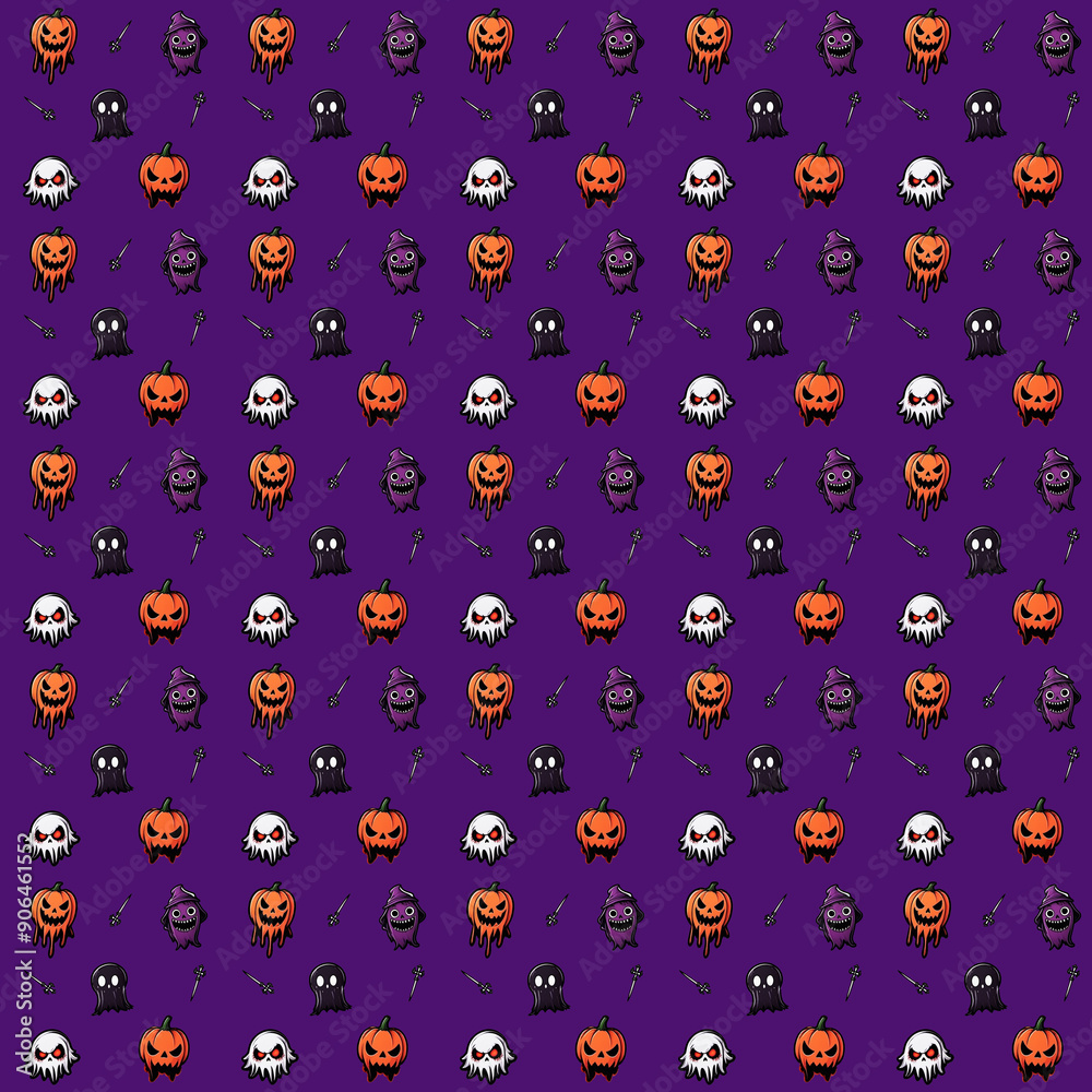 Halloween pattern Halloween pattern