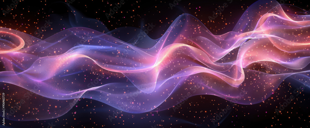 Abstract Cosmic Waves Abstract Cosmic Waves