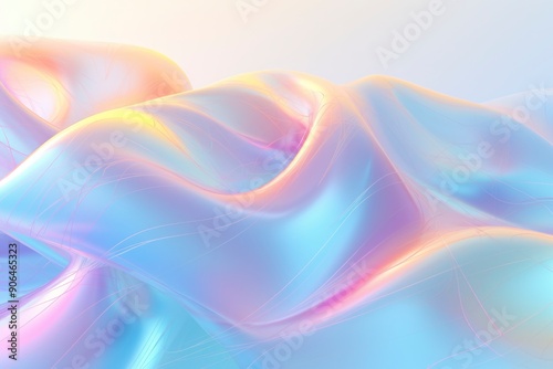 Futuristic 3D geometry colorful background wallpaper