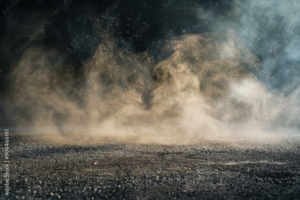 Fototapeta premium Dust Background