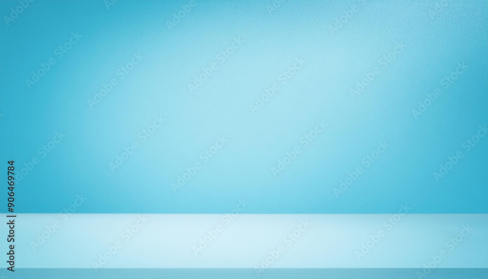 Fototapeta premium Simple Blue Background for Product Display