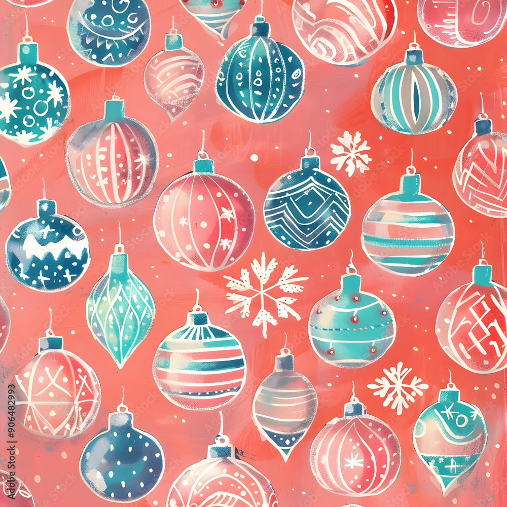 New Year's and Christmas festival cards in a 2D doodle illustrator style on pastel color backgrounds for graphic advertising. New Year's and Christmas festival cards in a 2D doodle illustrator style on pastel color backgrounds for graphic advertising.
