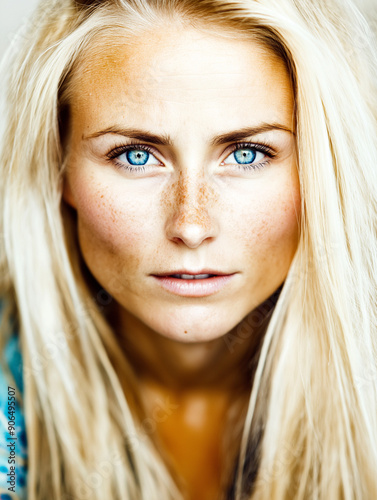 A captivating close-up phot...