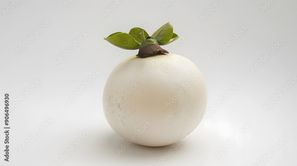 Whole White Mangosteen with Smooth Texture and Bright Appearance Whole White Mangosteen with Smooth Texture and Bright Appearance