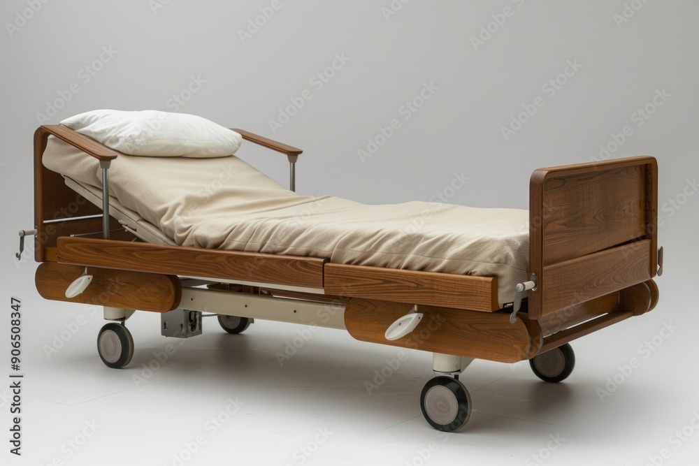 Adjustable medical bed for rehabilitation Adjustable medical bed for rehabilitation