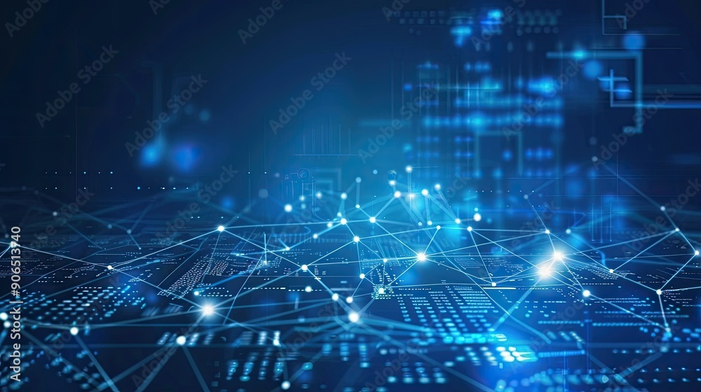 Abstract Digital Network, Abstract Technology Background Abstract Digital Network, Abstract Technology Background
