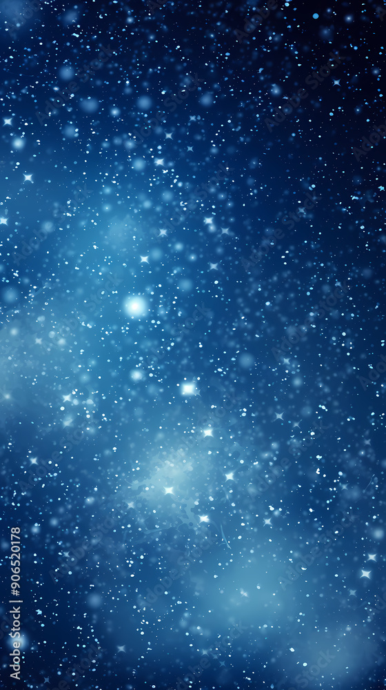 Fototapeta premium Digital fantasy night sky starry sky abstract graphic poster background