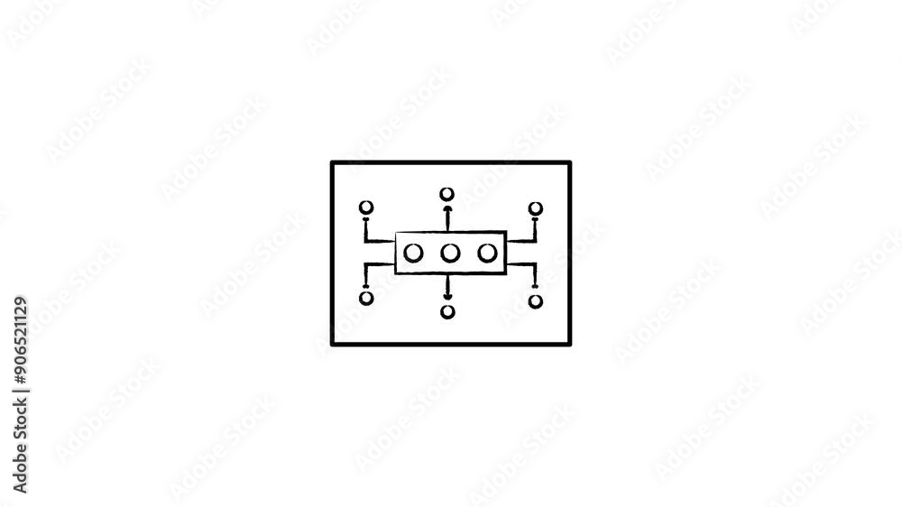 data structure icon. Element of cyber security for mobile concept and web apps icon animation.. data structure icon. Element of cyber security for mobile concept and web apps icon animation..