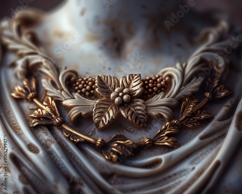 Museum artifact with detailed historical context, Historical, Soft hues, Photography