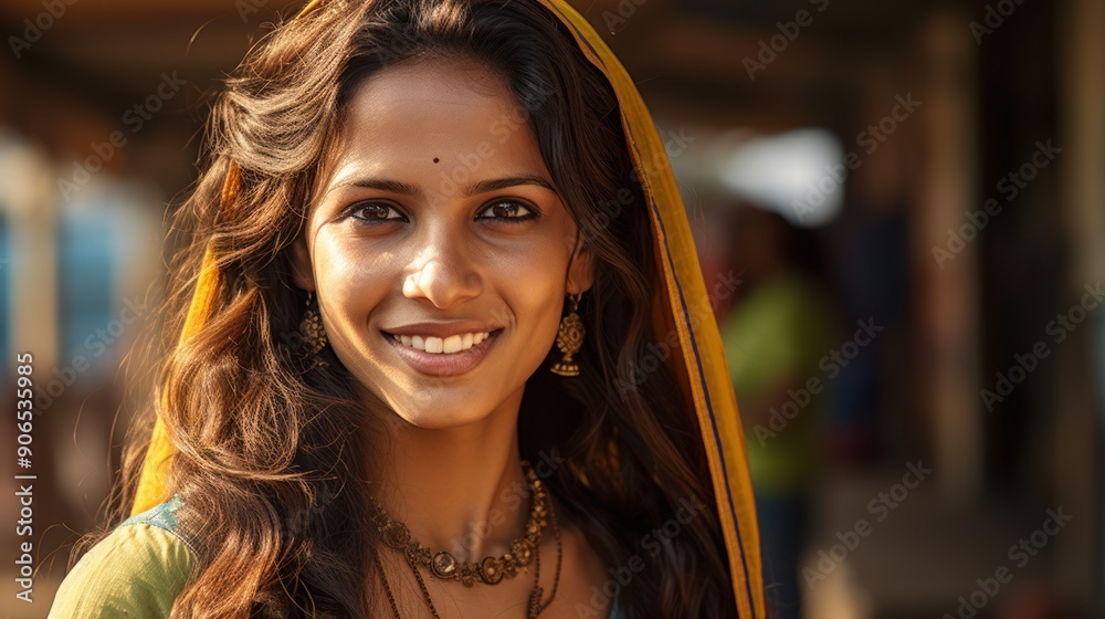 Smiling indian woman pretty face looking at camera, Smiling indian woman pretty face looking at camera,