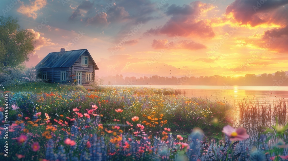 Vacation house with scenic lake view Vacation house with scenic lake view