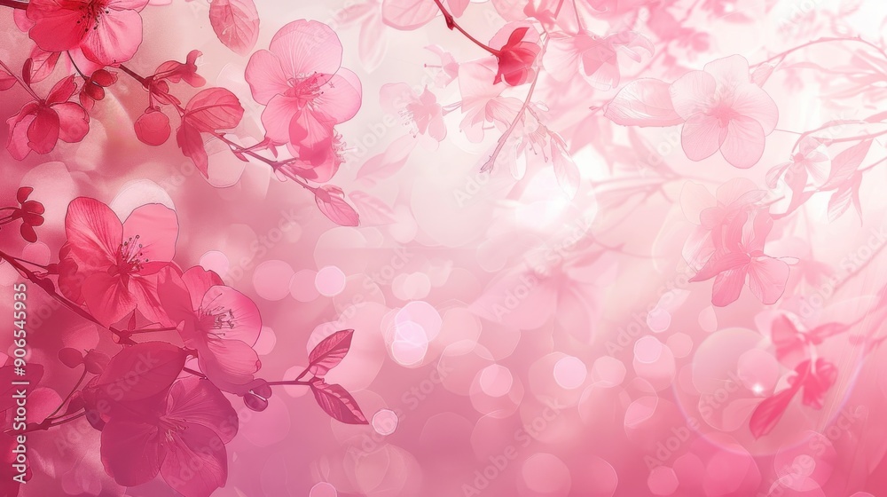 A vibrant pink background with subtle floral patterns and a soft, dreamy gradient effect, creating a romantic and feminine atmosphere, ideal for fashion, beauty, or lifestyle themes, providing a A vibrant pink background with subtle floral patterns and a soft, dreamy gradient effect, creating a romantic and feminine atmosphere, ideal for fashion, beauty, or lifestyle themes, providing a