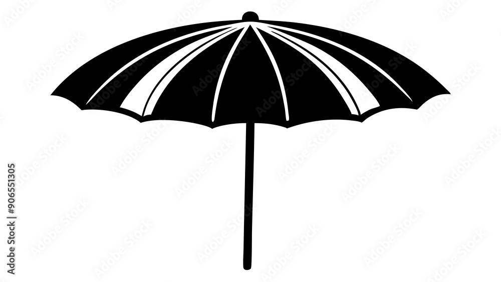 Stylish Beach Umbrella Silhouette Designs for Your Summer Projects, Elegant Beach Umbrella Silhouette Stylish Beach Umbrella Silhouette Designs for Your Summer Projects, Elegant Beach Umbrella Silhouette