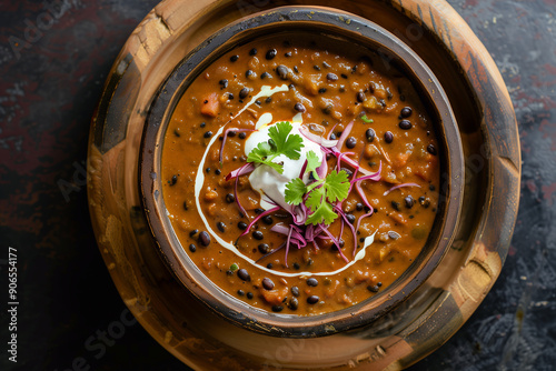 dal makhani or dal makhni. lentil curry