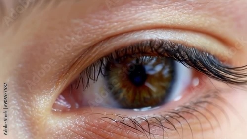 Close-up of Human Eye
