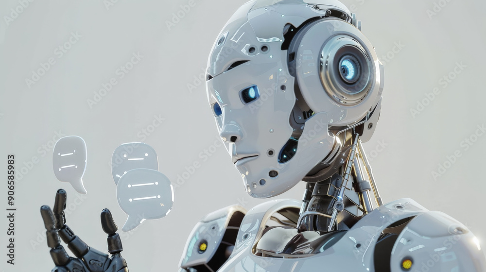 AI Chatbot as Futuristic Robot AI Chatbot as Futuristic Robot