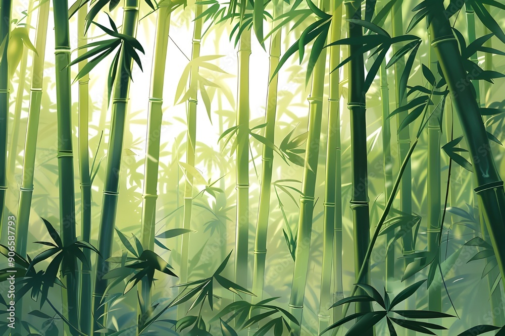 Tranquil Bamboo Forest Tranquil Bamboo Forest
