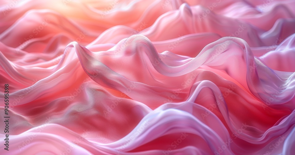 Fototapeta premium Abstract Pink and Purple Flower Field