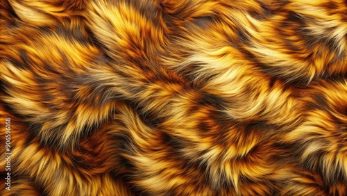 4K Glossy Animal Fur Background