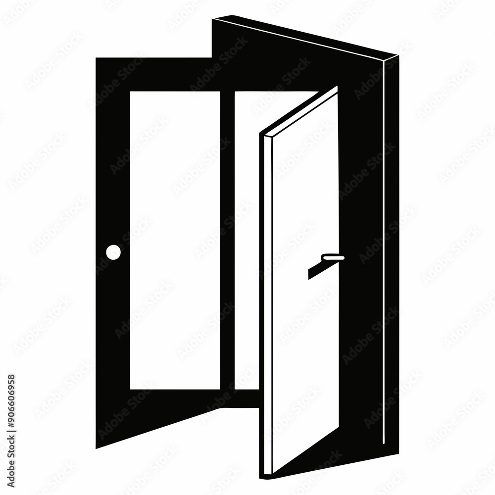 Door Silhouette Vector Illustration
Door Silhouette Vector Illustration