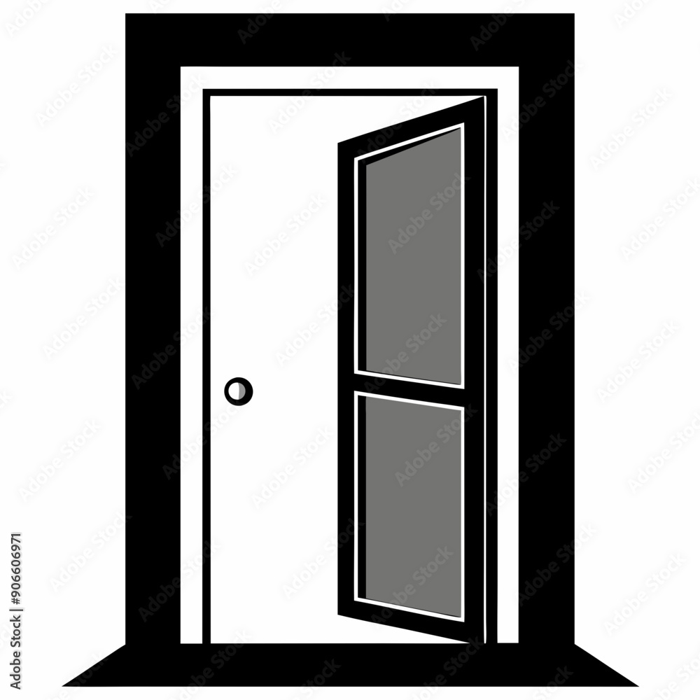 Door Silhouette Vector Illustration
Door Silhouette Vector Illustration