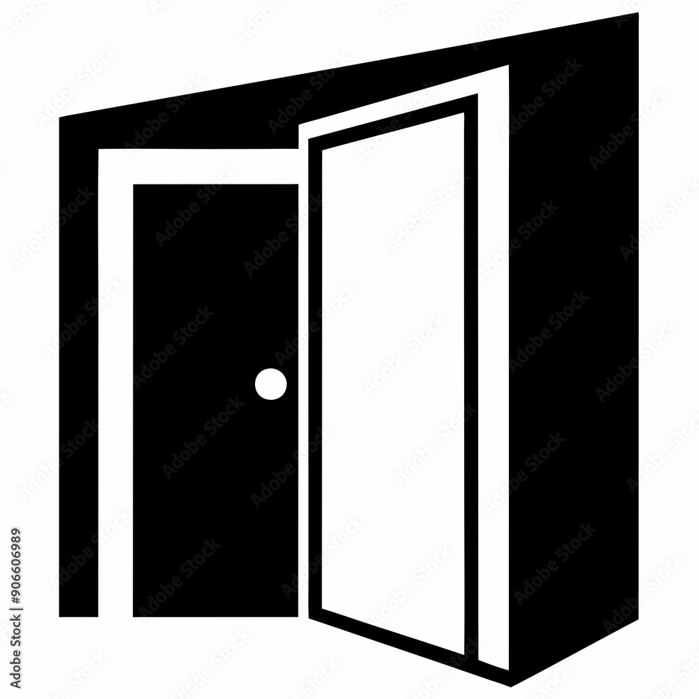 Door Silhouette Vector Illustration
Door Silhouette Vector Illustration